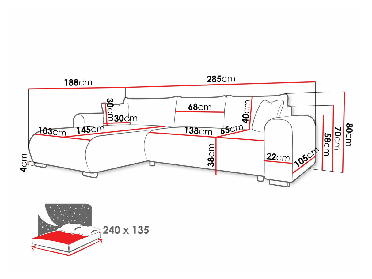Minkštas kampas 580866