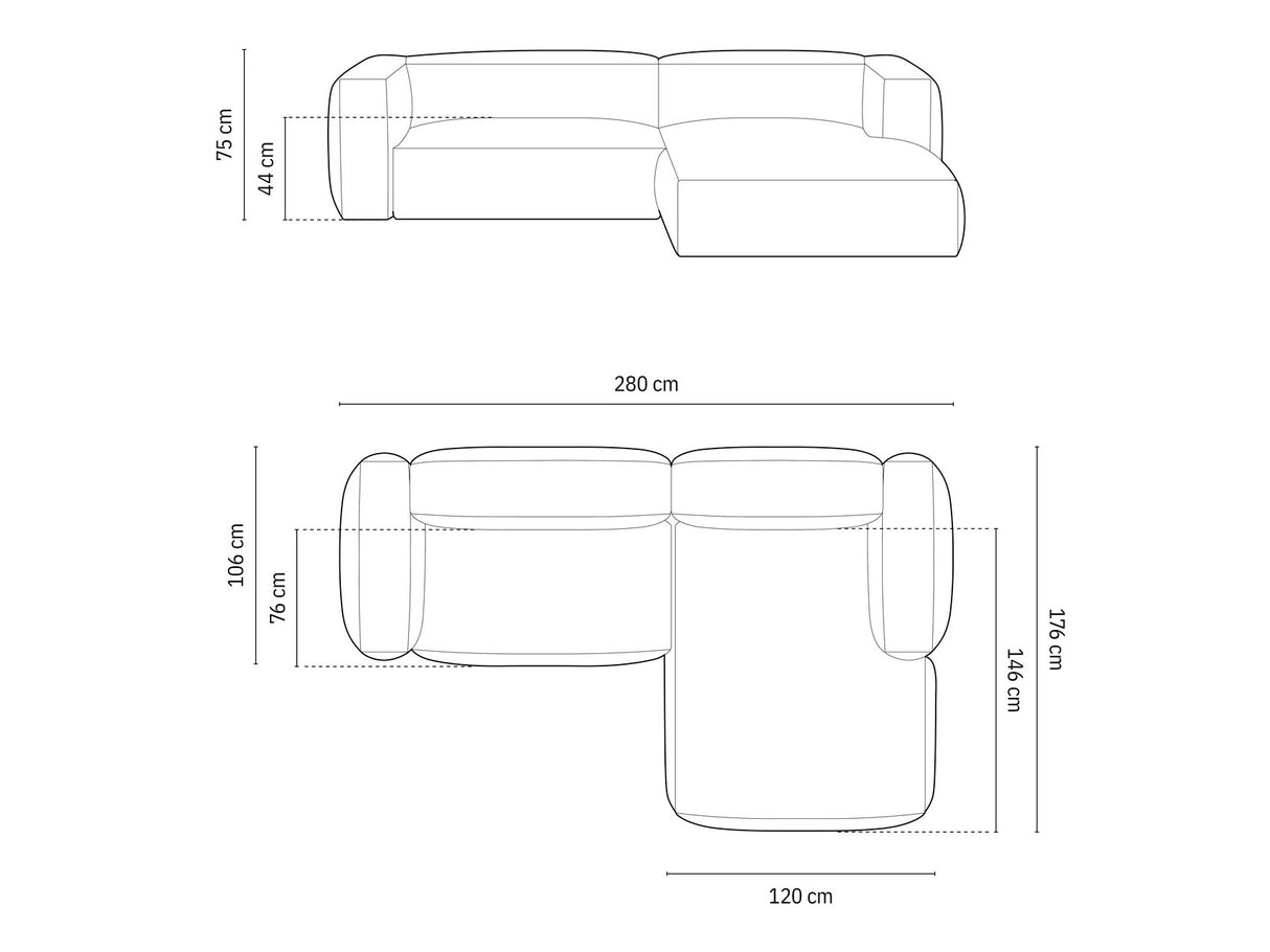 Modulinis minkštas kampas 579810