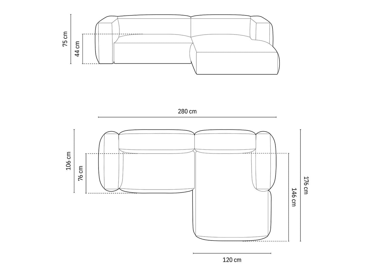Modulinis minkštas kampas 579810