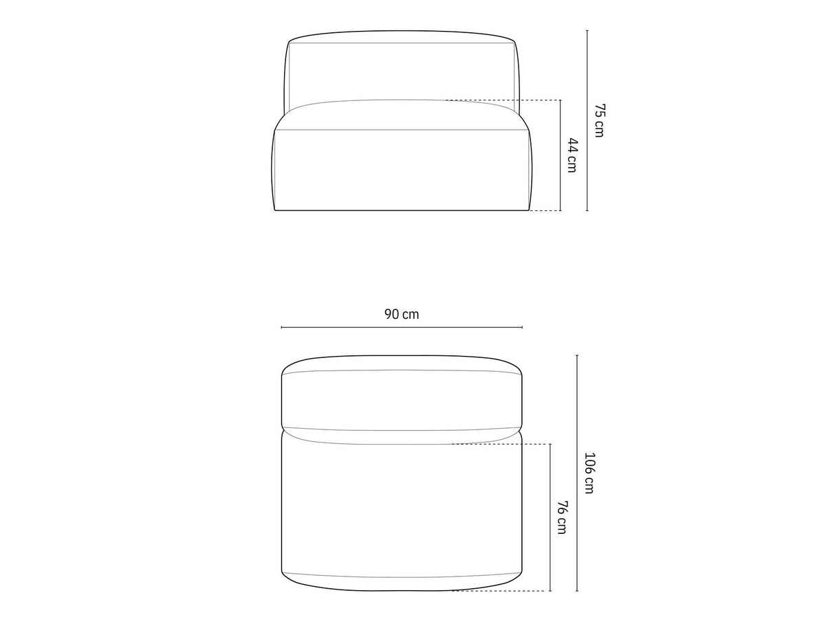Modulinis fotelis 581379