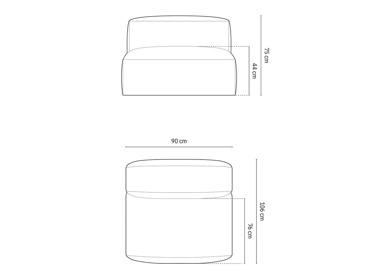 Modulinis fotelis 581379