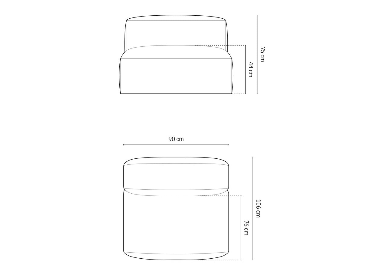 Modulinis fotelis 581379