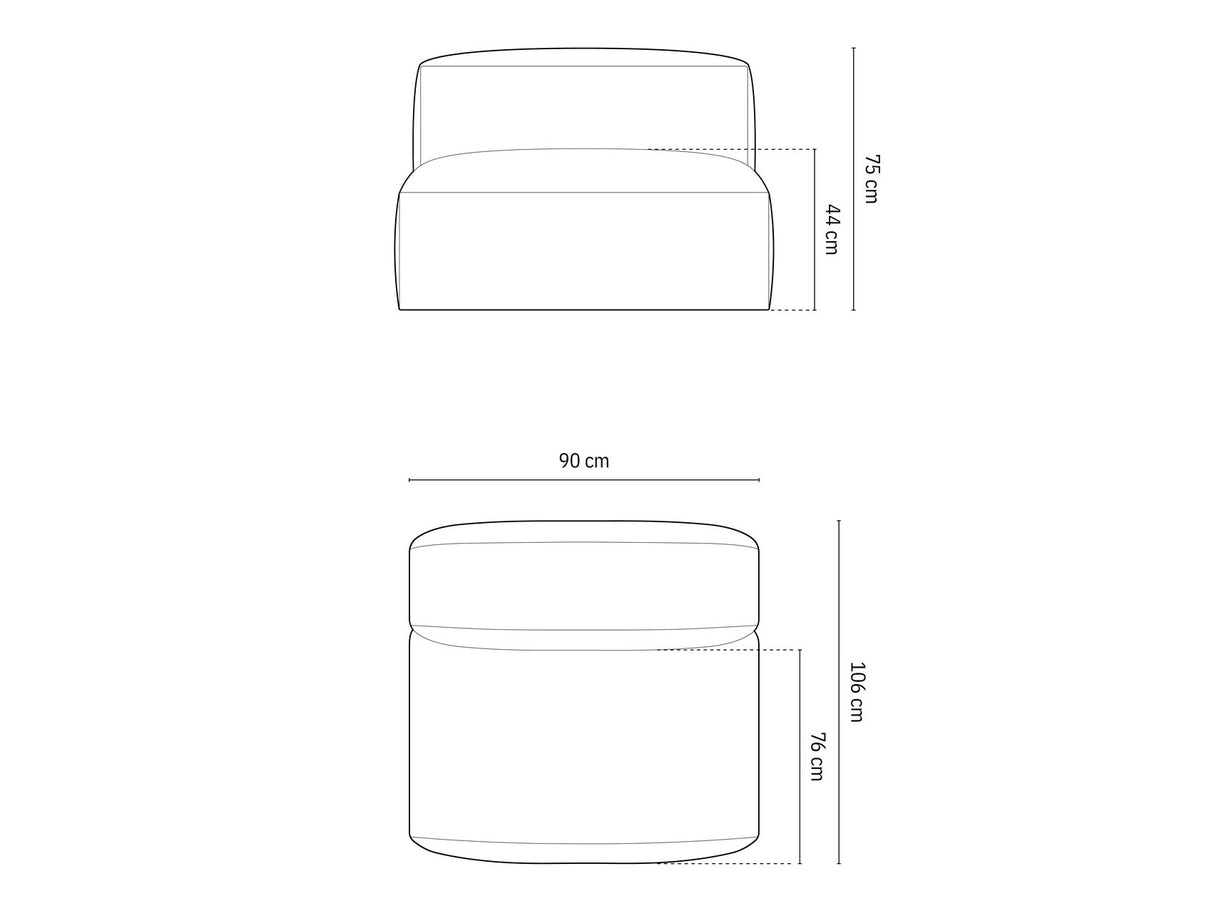 Modulinis fotelis 581379
