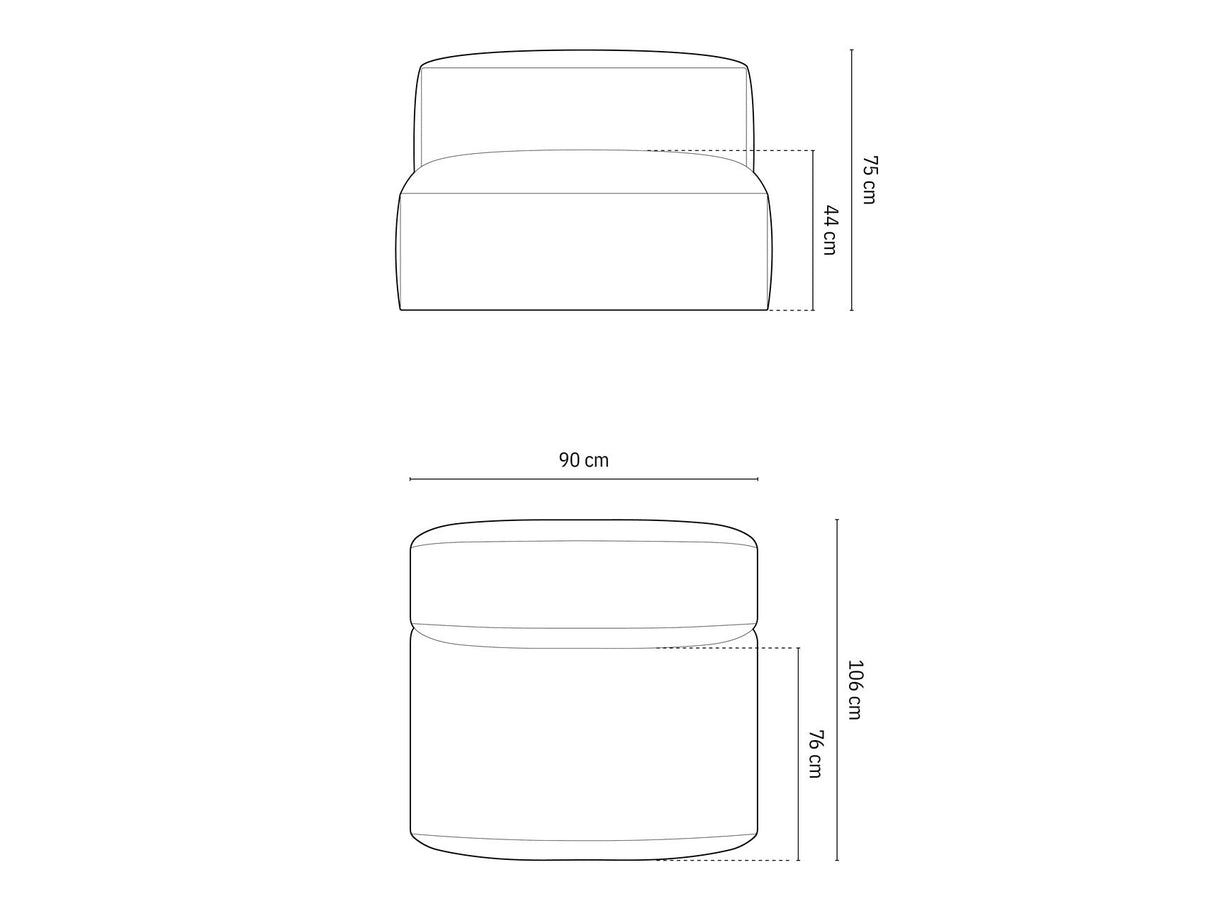 Modulinis fotelis 581379