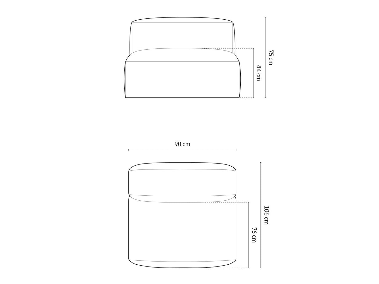 Modulinis fotelis 581379