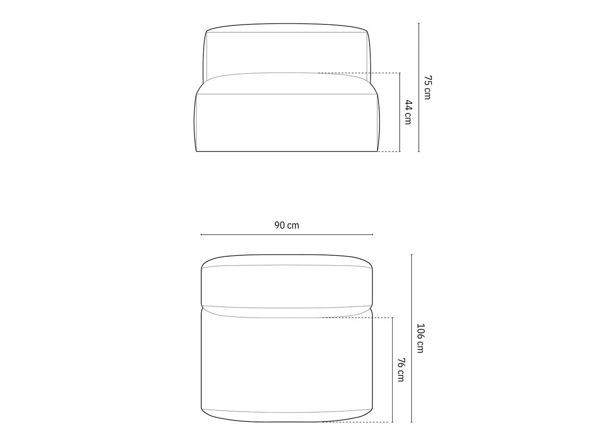 Modulinis fotelis 581379