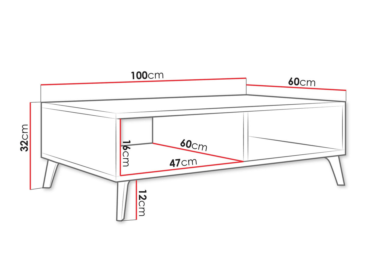 Žurnalinis staliukas 581744