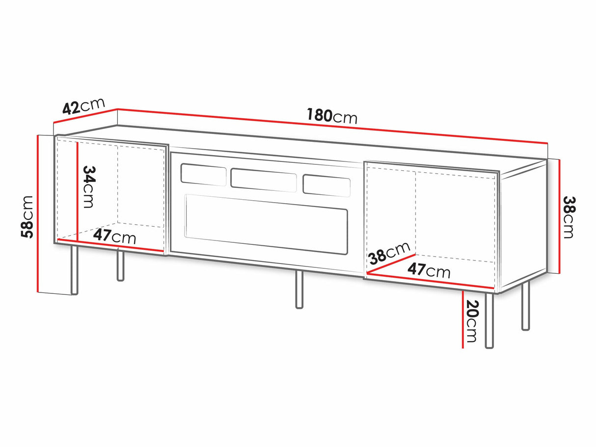 TV staliukas 582060