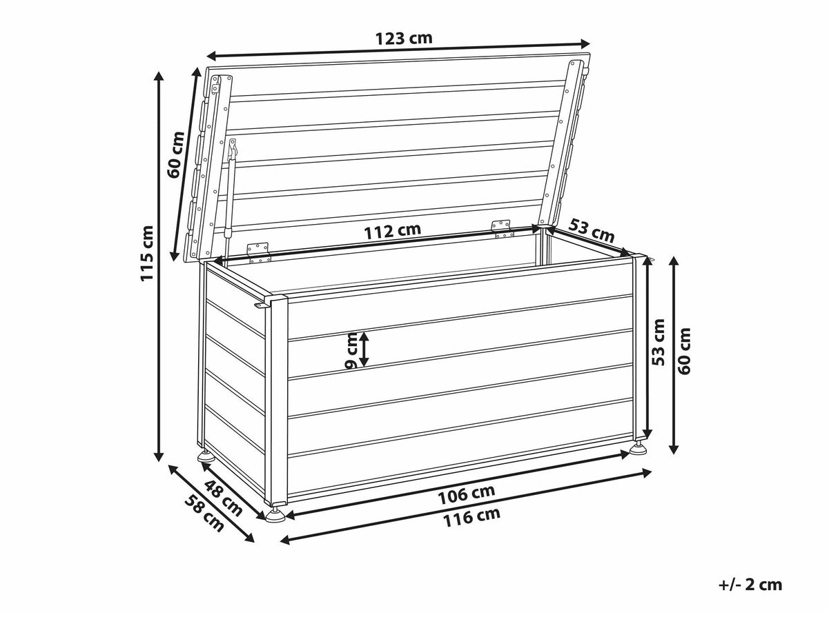 Lauko daiktadėžė 582438
