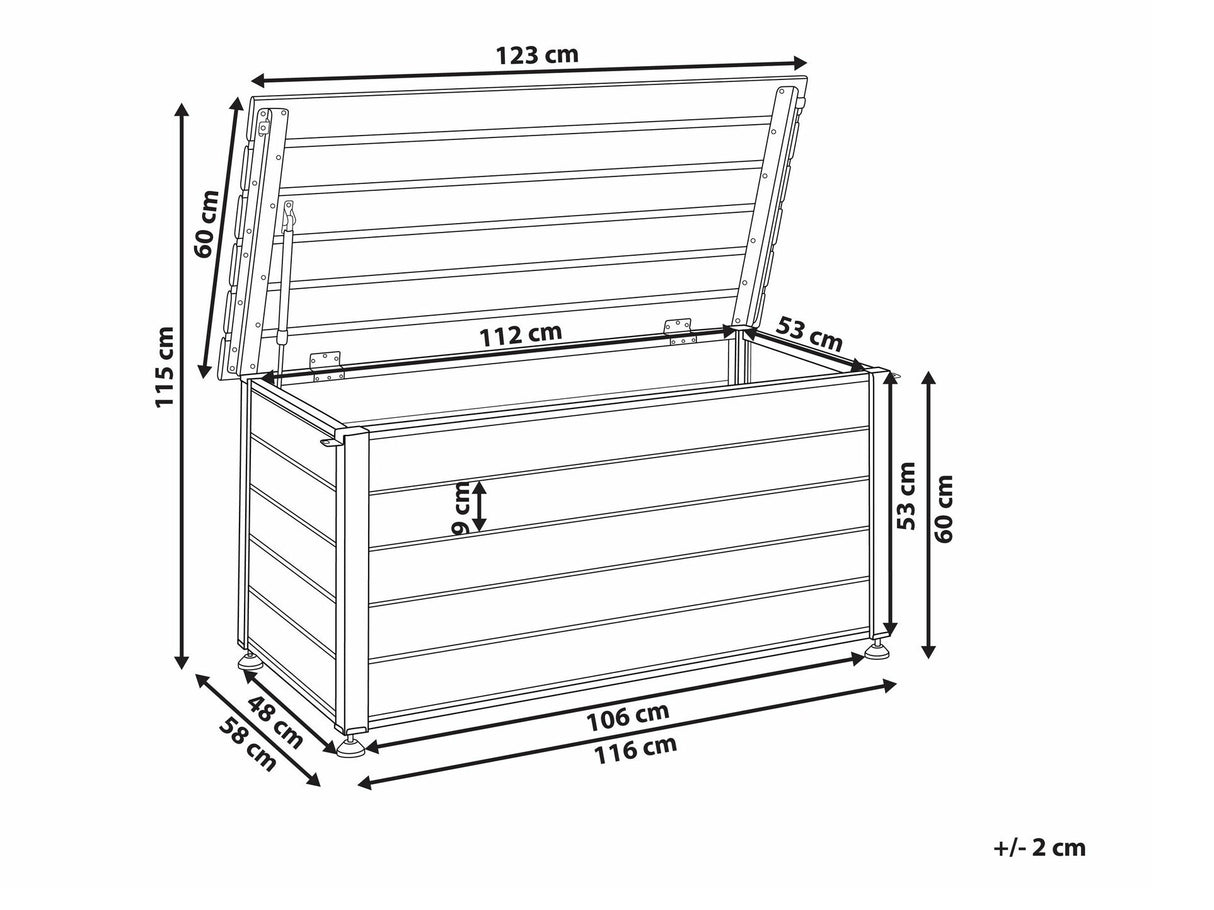 Lauko daiktadėžė 582438