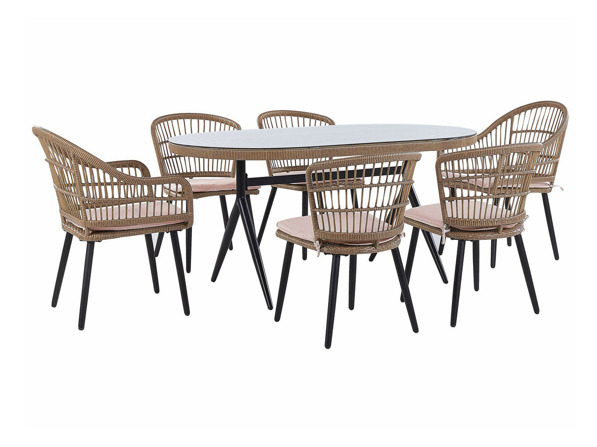 Stalo ir kėdžių komplektas 582707