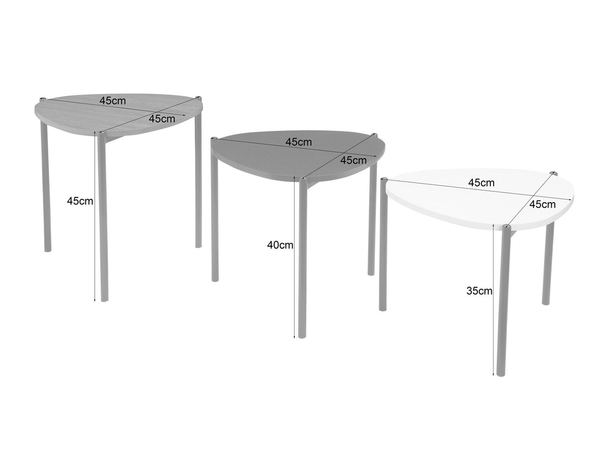 Šoninių staliukų komplektas 584031