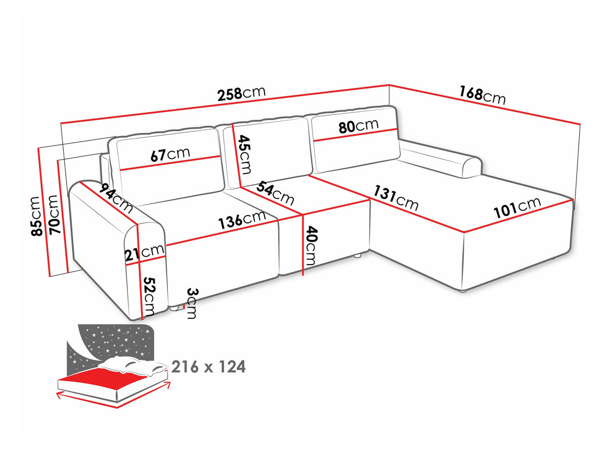Minkštas kampas 584231