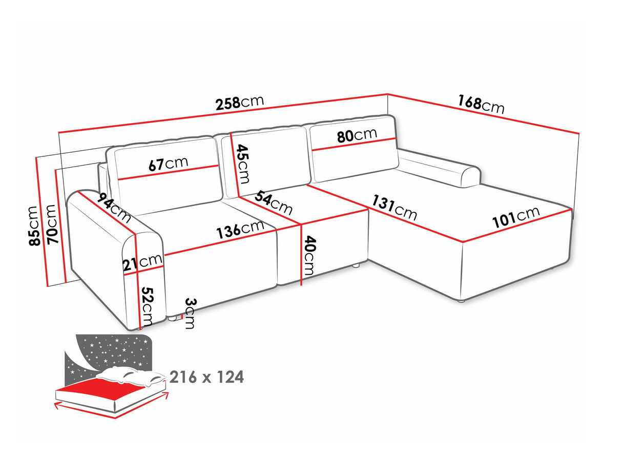Minkštas kampas 584231
