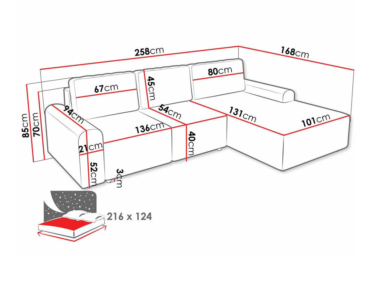 Minkštas kampas 584231