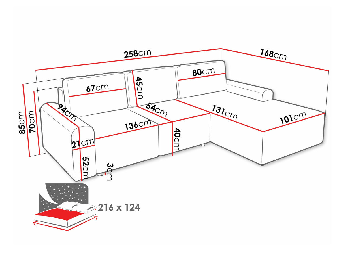Minkštas kampas 584231
