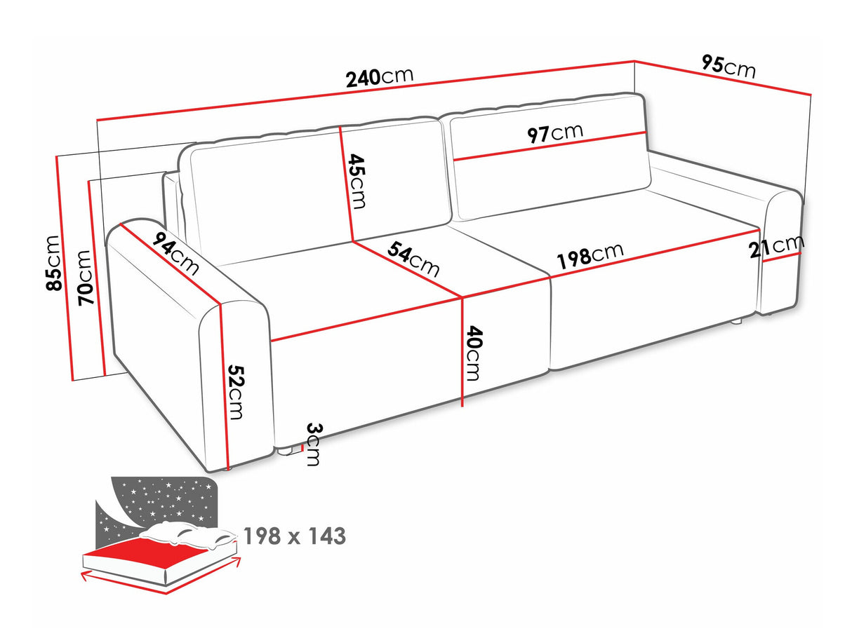 Sofa lova 584290