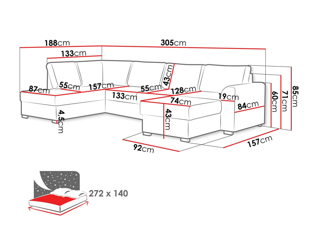 Minkštas kampas 116426