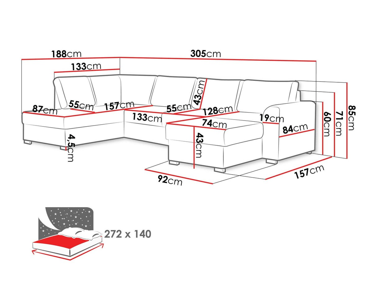 Minkštas kampas 116426