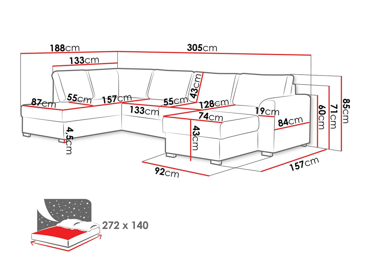 Minkštas kampas 116426