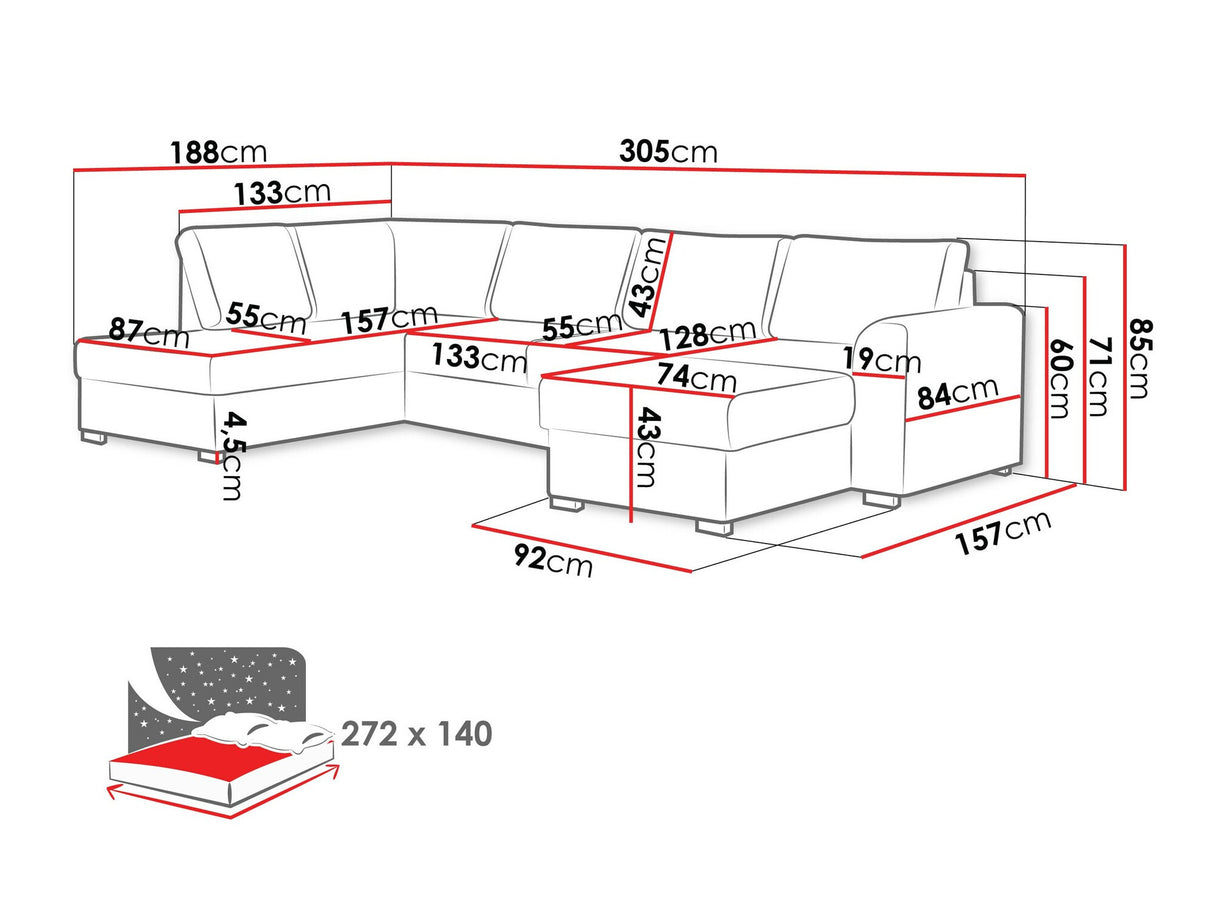Minkštas kampas 116426