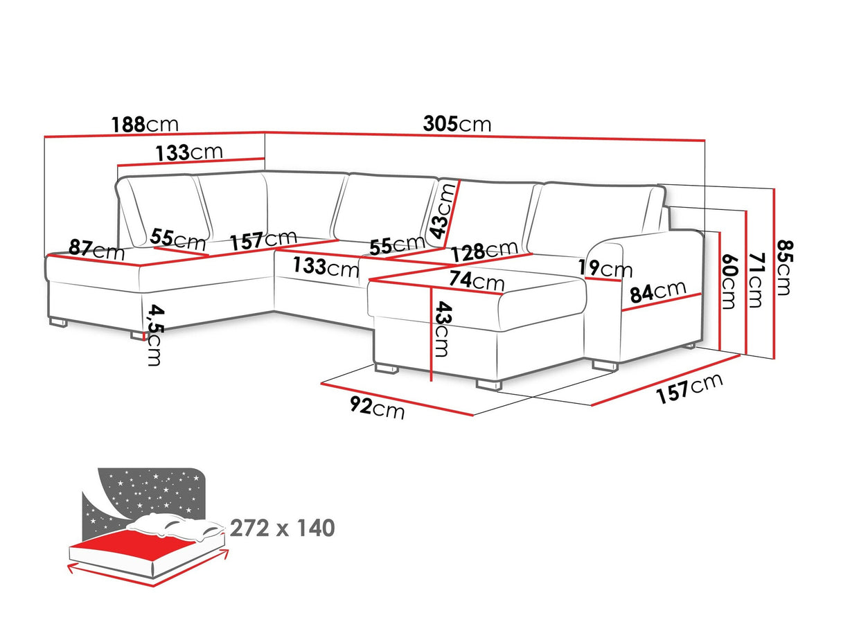 Minkštas kampas 116426