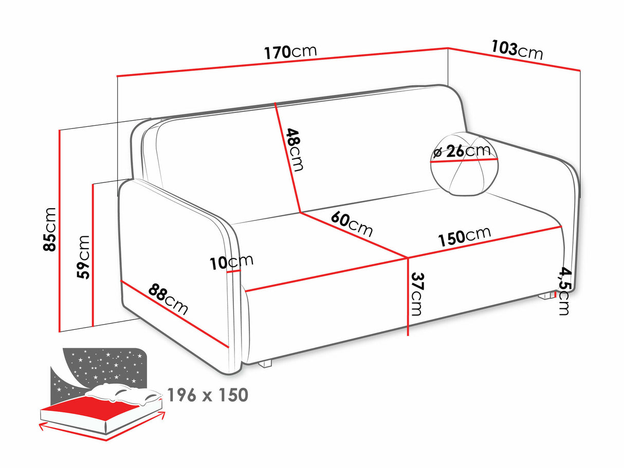 Sofa lova 585113