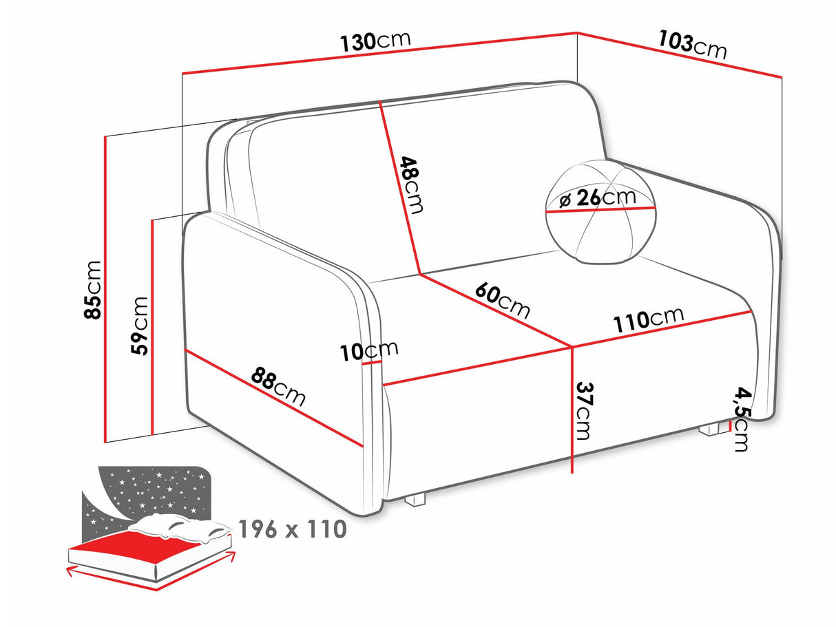 Sofa lova 585173