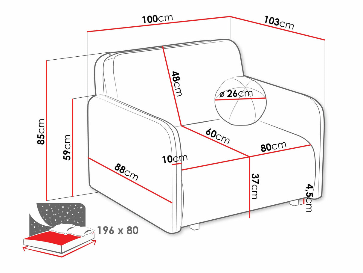 Fotelis 585191