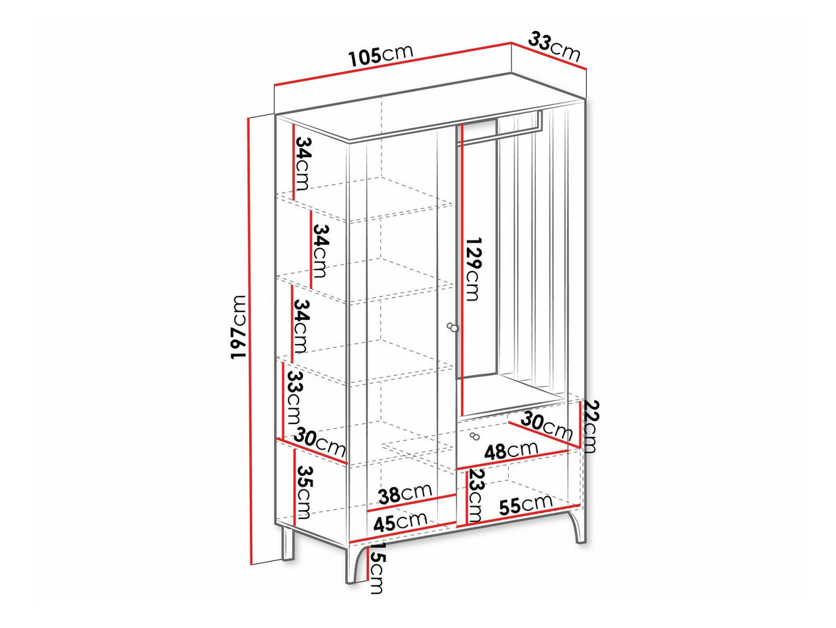 Prieškambario komplektas 585308