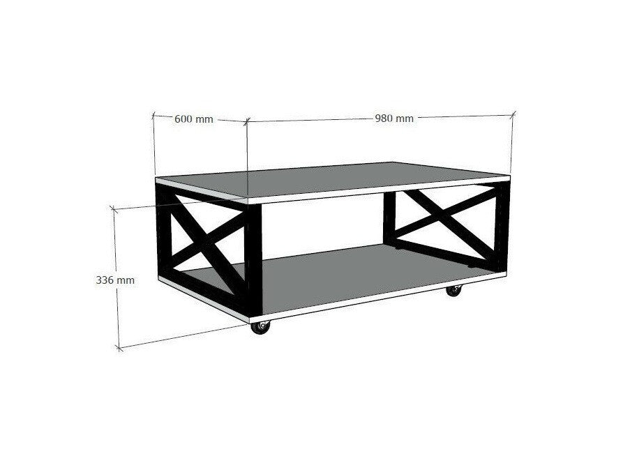 Žurnalinis staliukas 585726