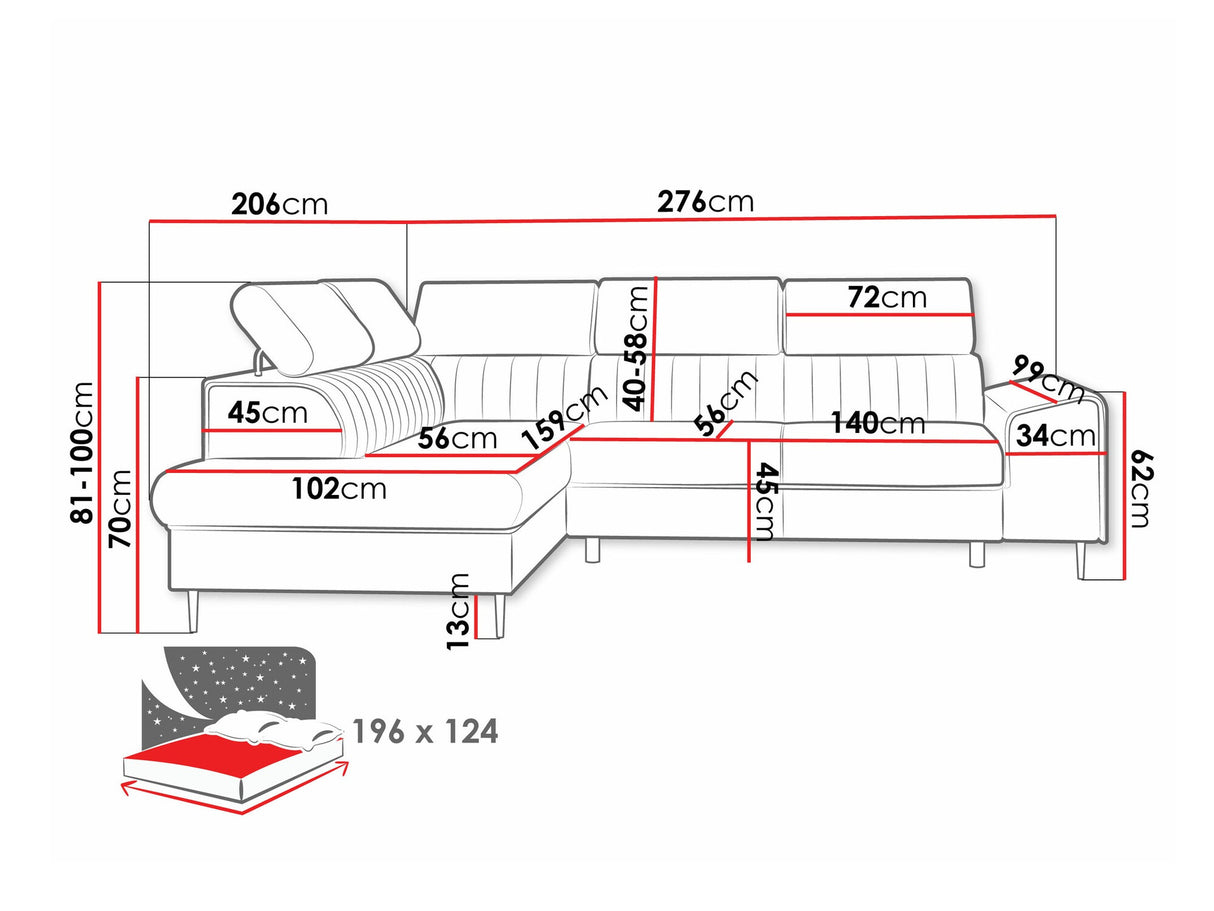 Minkštas kampas 587300