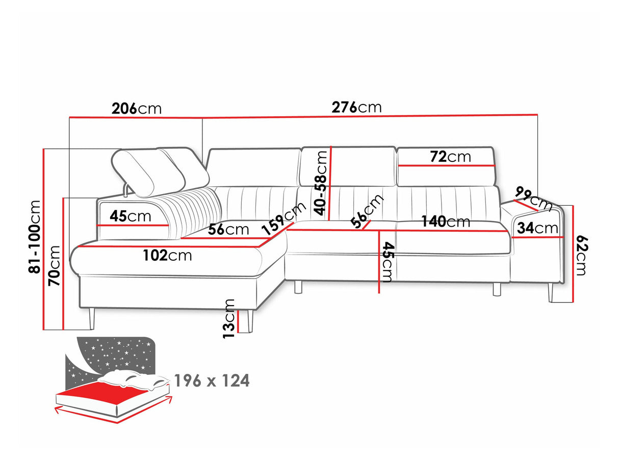 Minkštas kampas 587300