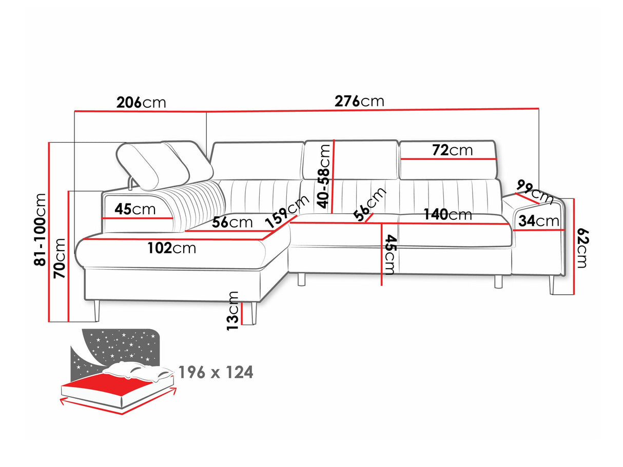 Minkštas kampas 587300