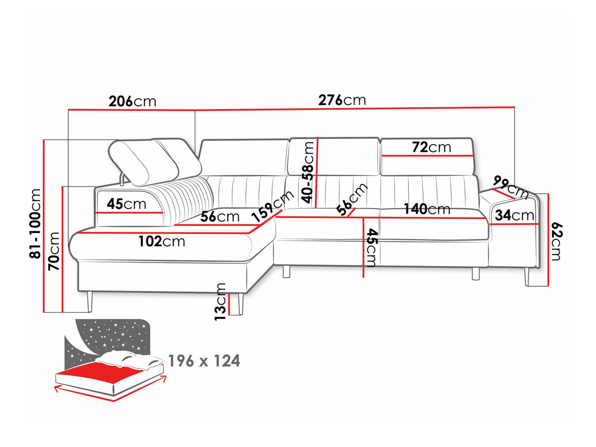 Minkštas kampas 587300