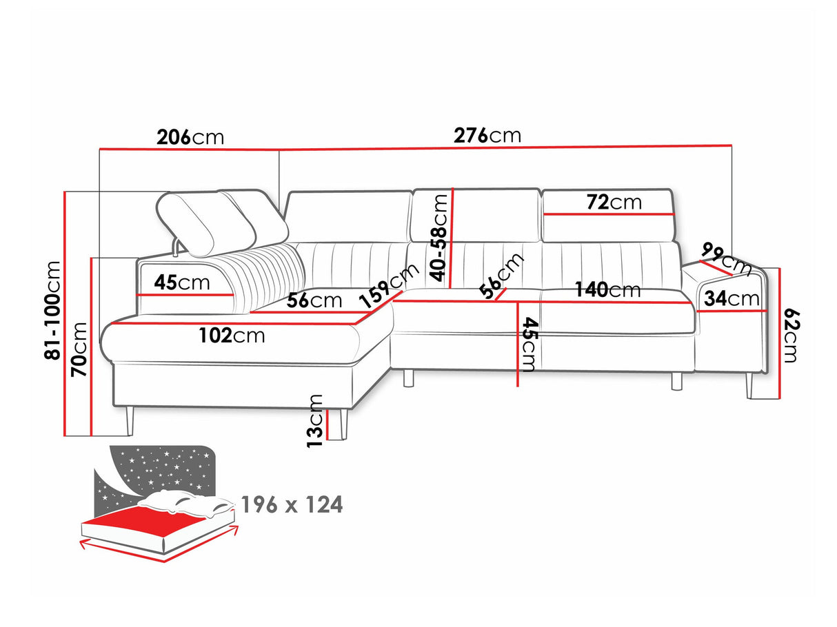 Minkštas kampas 587300