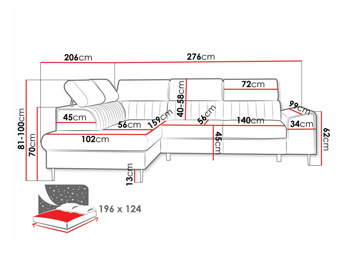 Minkštas kampas 587300