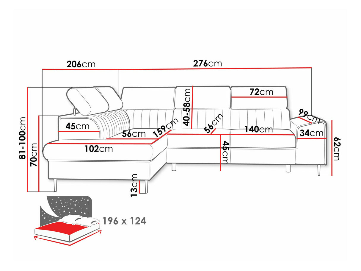 Minkštas kampas 587300
