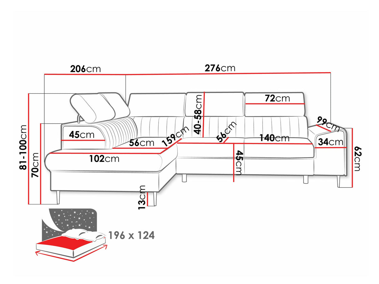 Minkštas kampas 587300