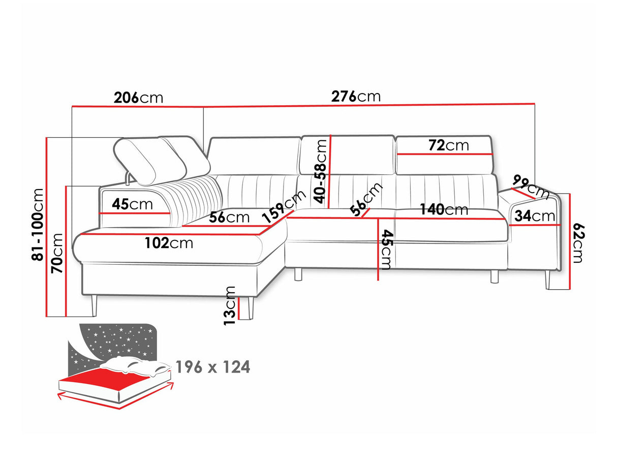 Minkštas kampas 587300