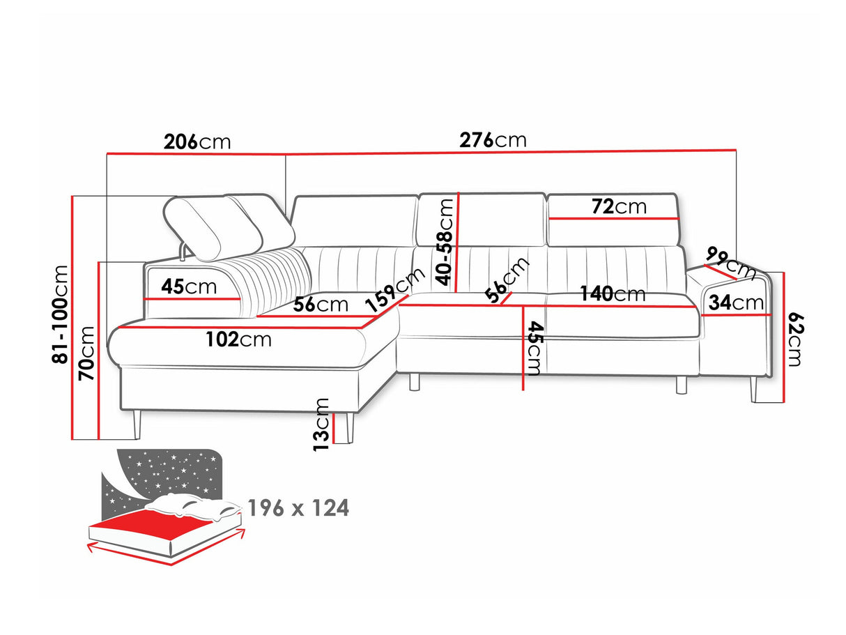 Minkštas kampas 587300