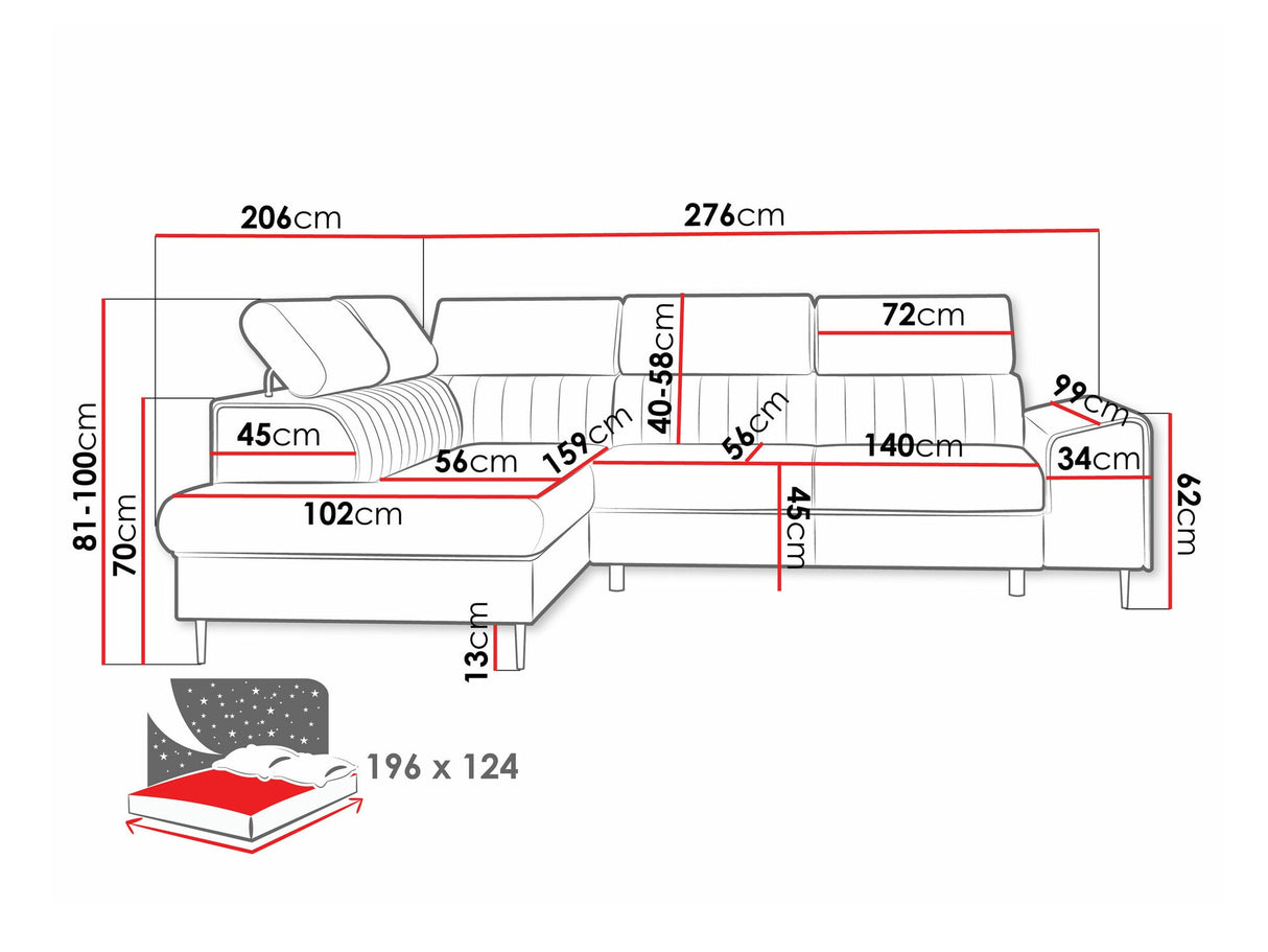 Minkštas kampas 587300