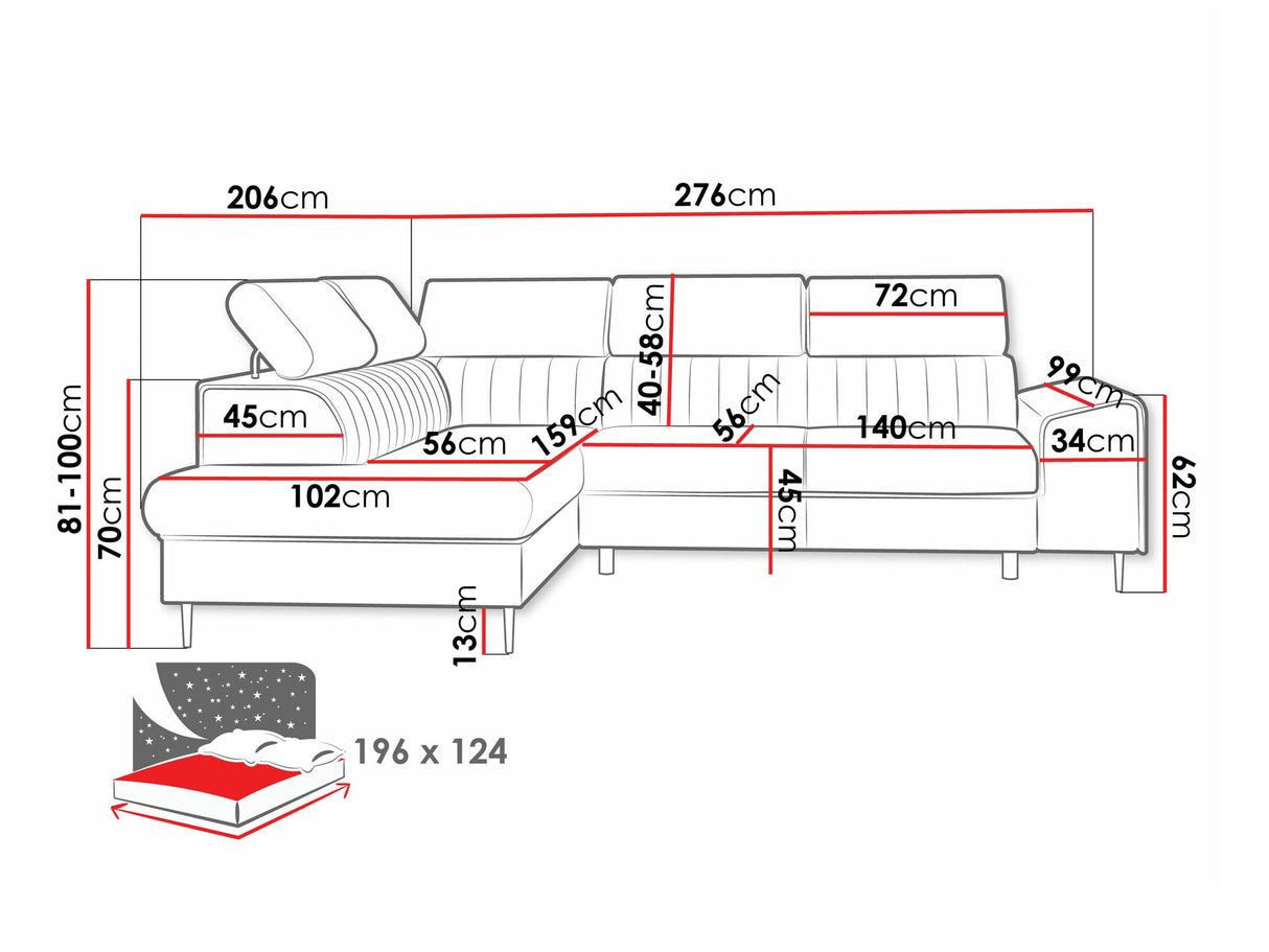 Minkštas kampas 587300