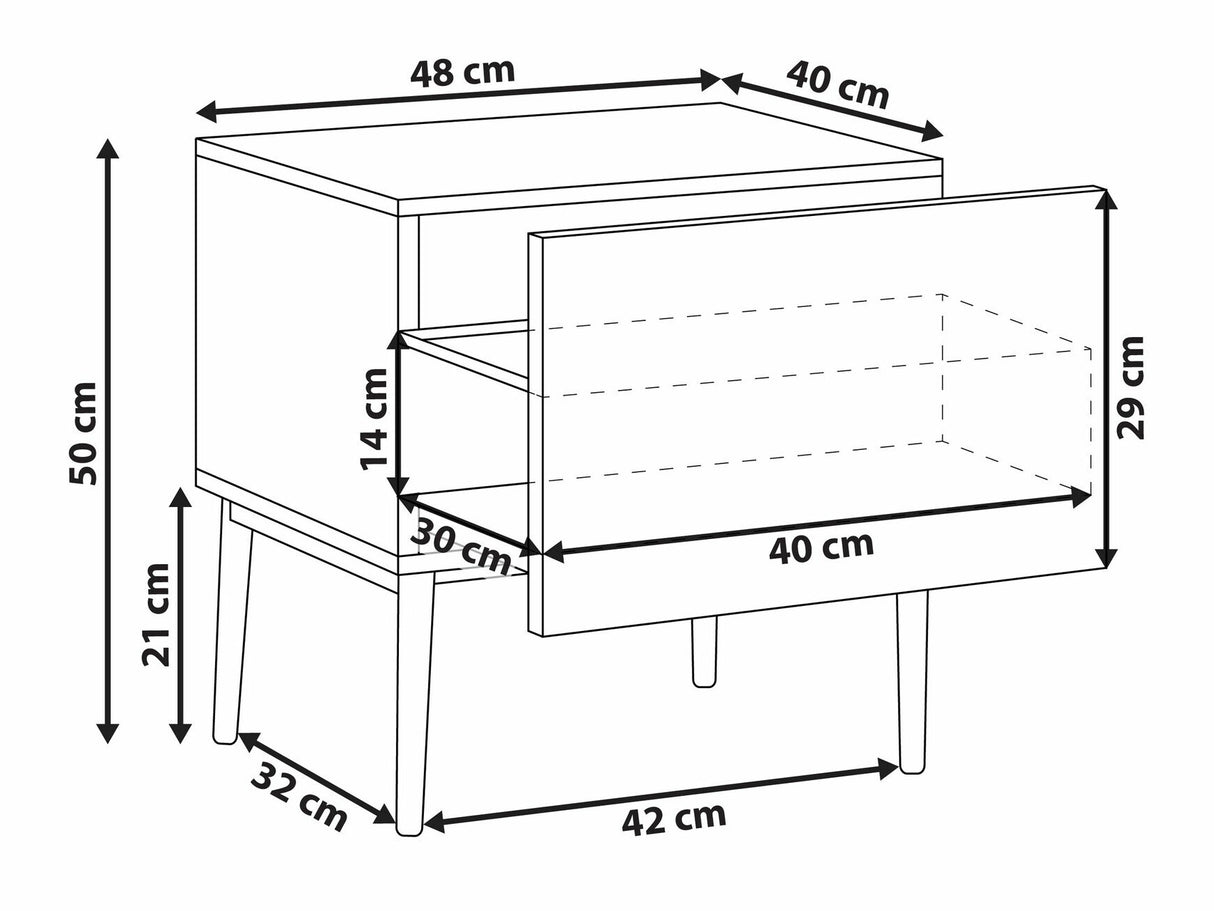 Naktinis staliukas 587530