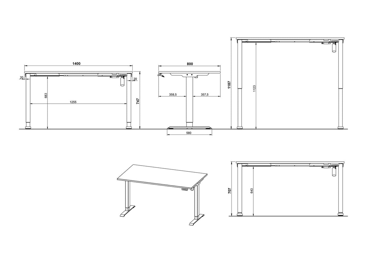 Biuro komplektas 587886
