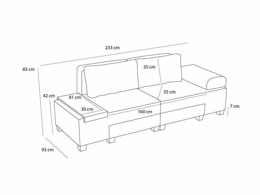 Modulinė sofa 587983
