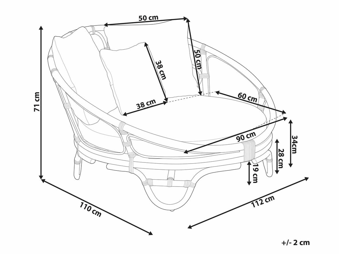 Lauko fotelis 588344