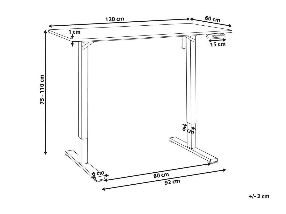 Reguliuojamo aukščio darbo stalas 589334