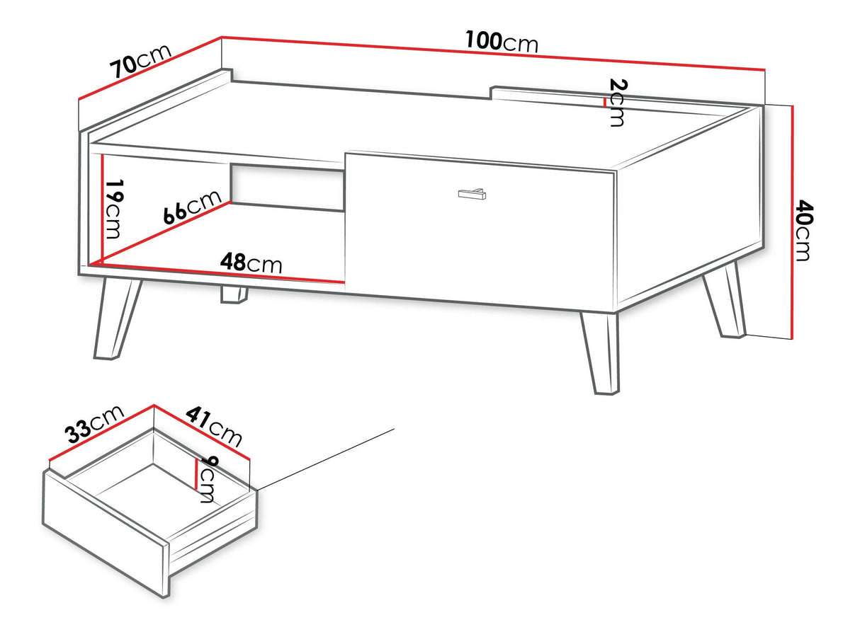 Žurnalinis staliukas 589348