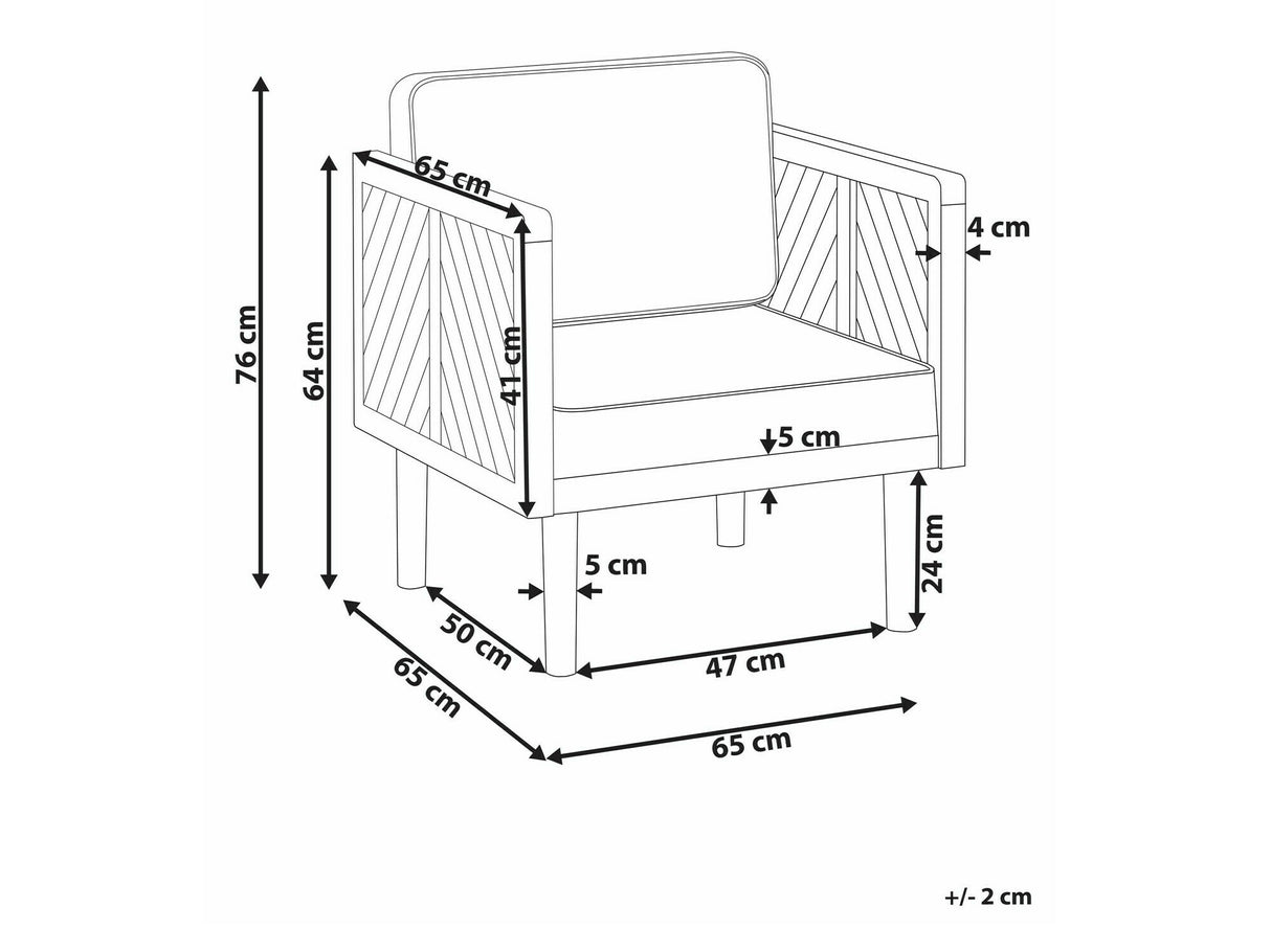 Lauko fotelis 590090